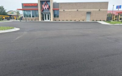 Whataburger Paving Project in Conway, AR
